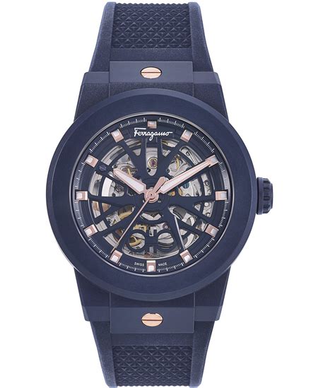 salvatore ferragamo f 80 watch replica|ferragamo skeleton.